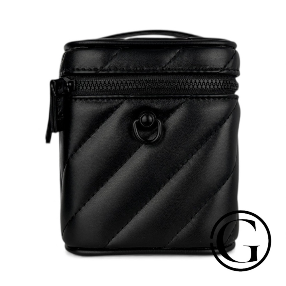 YSL Yves Saint Laurent Beaute Beauty GWP VIP Vanity Case Converted Bag Black NEW - Picture 3 of 11